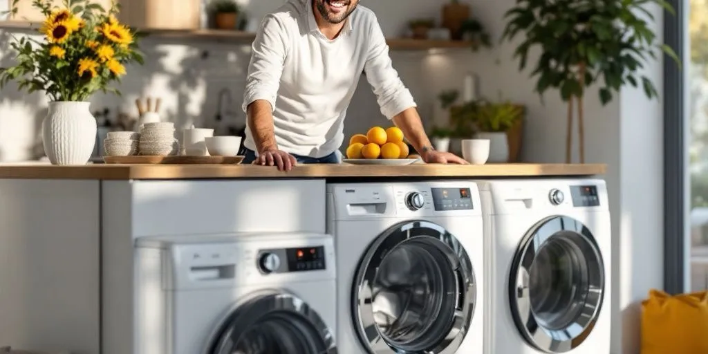 Frigorífico doméstico con la puerta abierta y alimentos en el interior