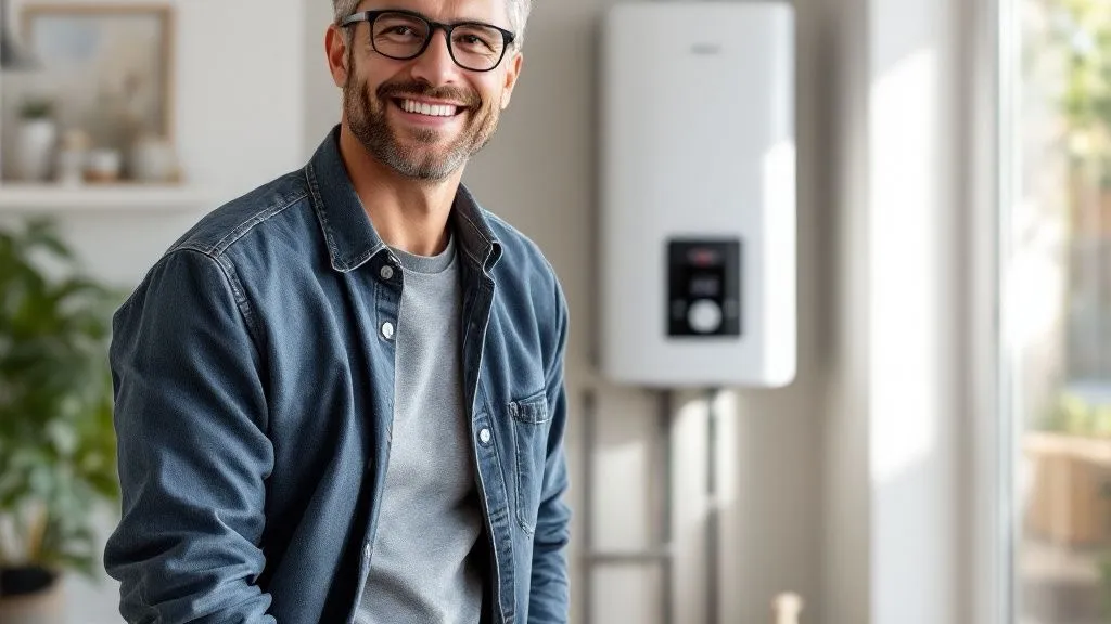 Cocina doméstica con un electrodoméstico Saunier Duval