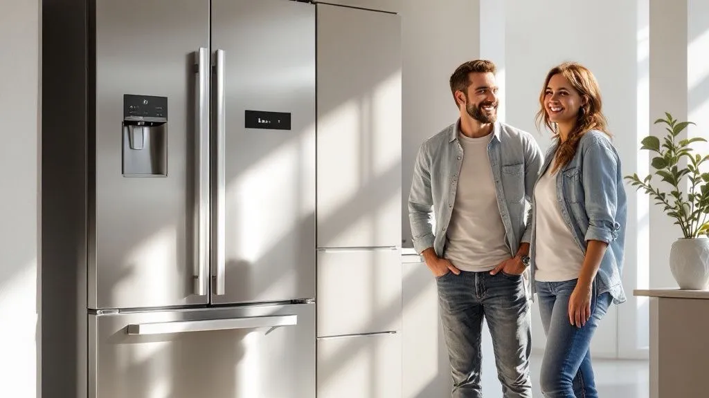 Cocina doméstica con un electrodoméstico Liebherr