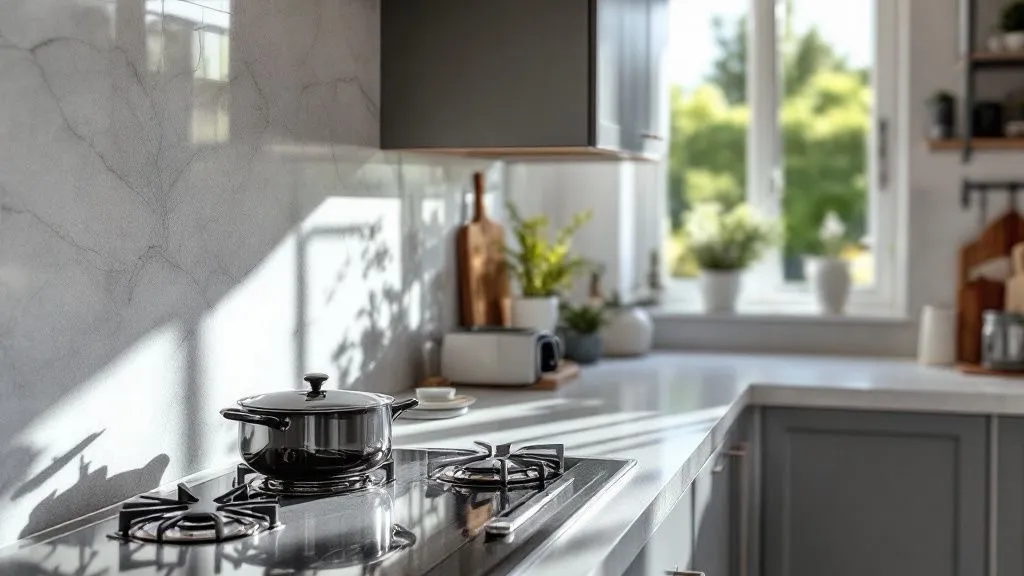 Cocina doméstica con un electrodoméstico Mepamsa De Cordoba