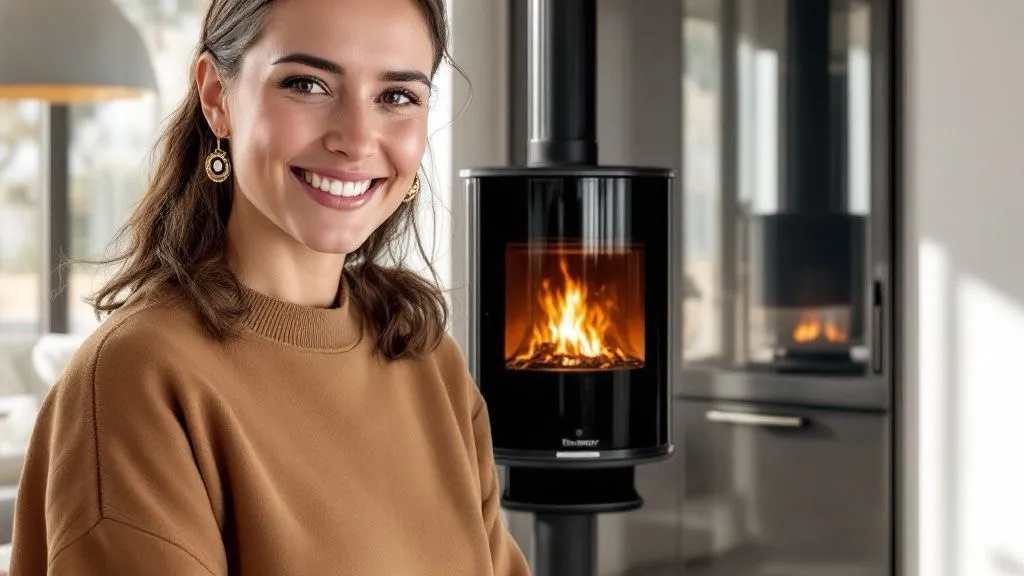 Cocina doméstica con un electrodoméstico Thermor