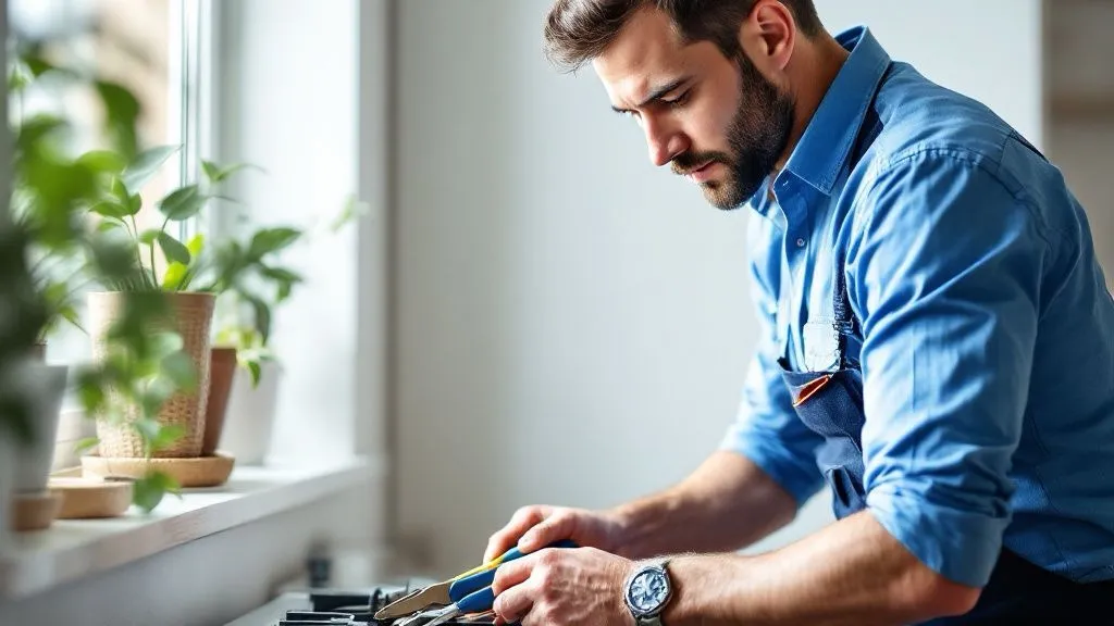 Reparación de un electrodoméstico Negarra en curso