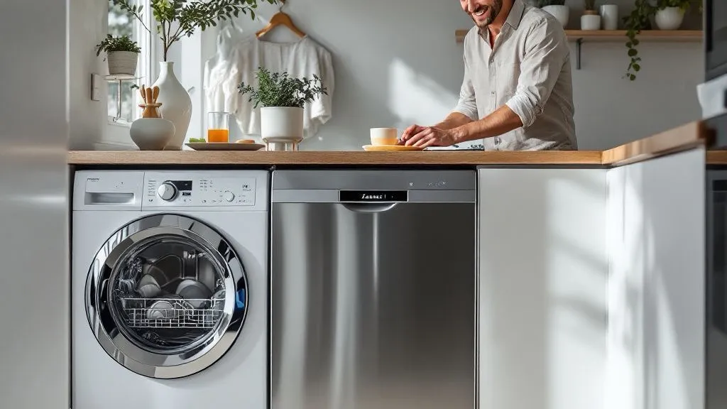 Reparación de un electrodoméstico Zanussi en curso