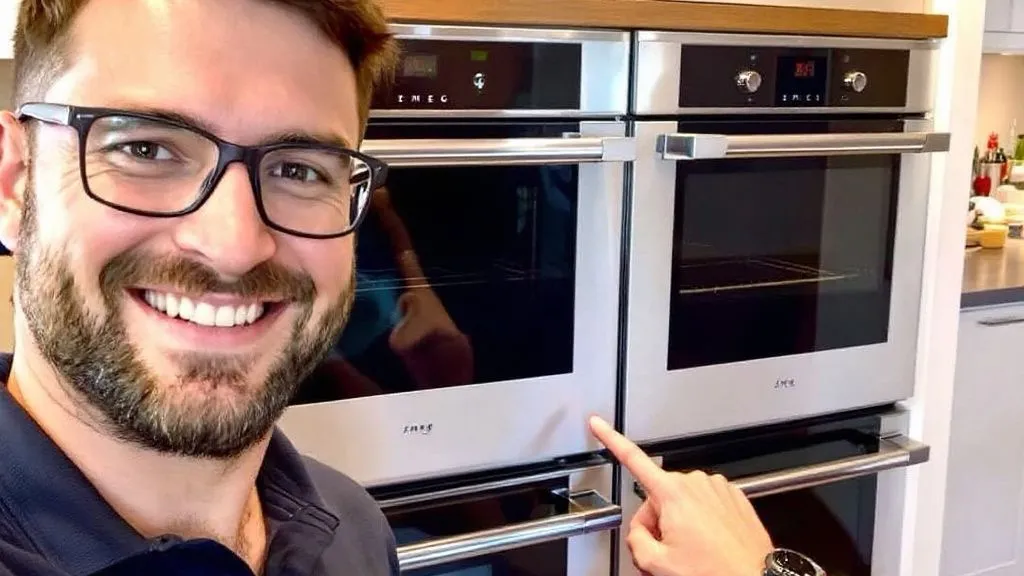 Técnico trabajando sobre un electrodoméstico Smeg